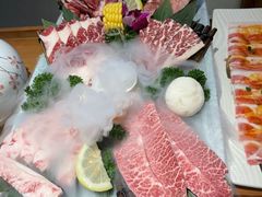 -明洞阿姨·韩式酱蟹烤肉·创意料理(三元桥店)