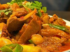 -白记爆炒牛犊肉羊羔肉·清真