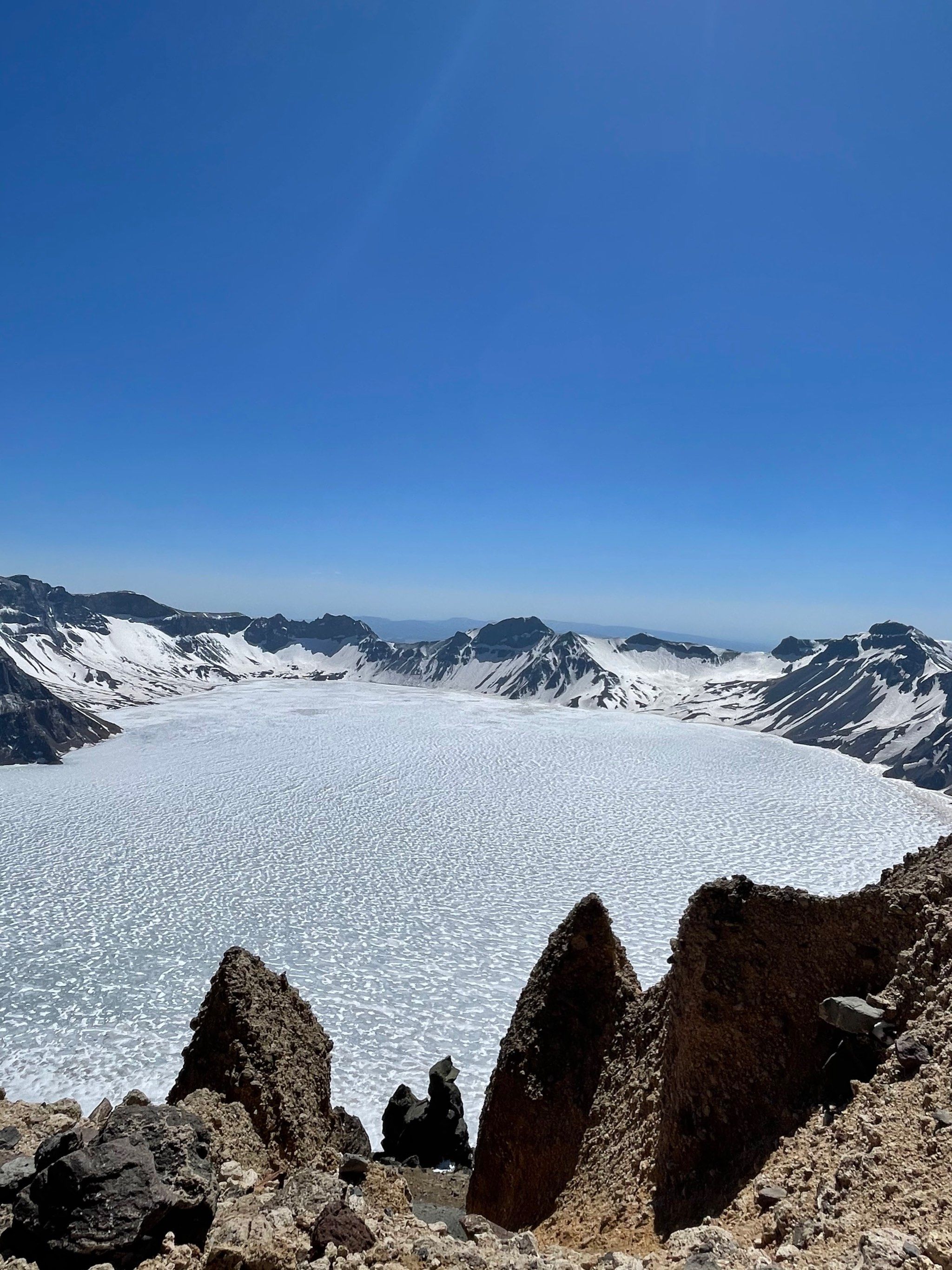去的长白山北景区,天池太壮观了