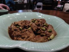 毛豆子煎豆腐-虎哥私房菜(馒头山店)