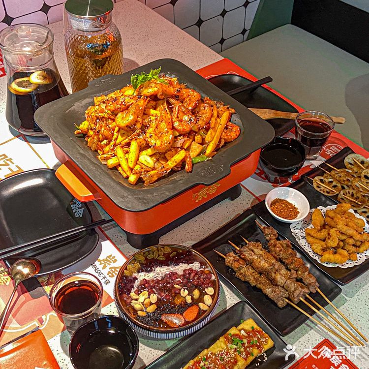 💰99这一桌干锅香辣虾到底值不值