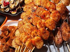 -宝记烧烤·碳锅羊肉·羊蝎子火锅·夜食社(文体路创始店)