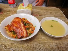 青椒肉丝面-高邮面馆(明瓦廊店)