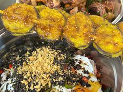 炸茄子-姐夫家·沈阳黏糊麻辣拌·拌鸡架·冷面(南头古城店)