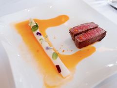 M7和牛牛柳配白芦笋-Jean Georges