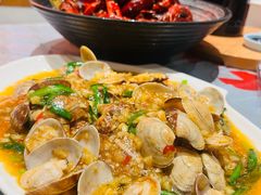 韭菜蒜蓉花甲-肥肥虾庄·金牌油焖大虾(杨园滨江时代walk店)
