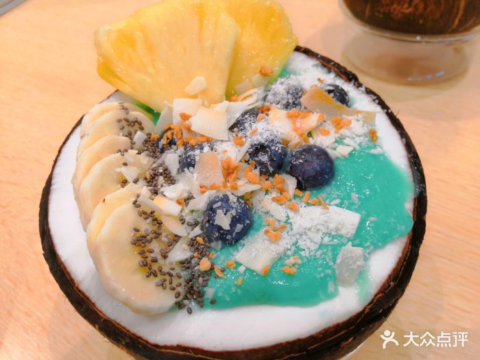 fancy fruit(万象天地店)冰岛蓝椰子碗图片