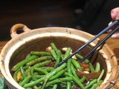 虾酱啫啫豆角-广东道至正餐厅(区庄店)