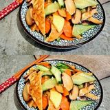 好吃到爆，家常素小炒，连吃三盘不过瘾！