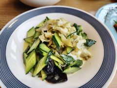黄瓜爆螺片-吕氏疙瘩汤·私家菜馆(慈云寺店)