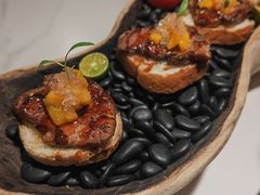 花生鹅肝面包片-烛影拾光观景餐厅·创意菜·摄影·小提琴(大唐不夜城店)