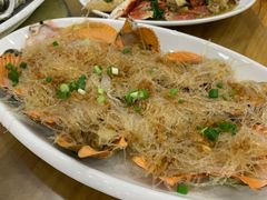 蒜蓉粉丝蒸扇贝-七鲜渔港美食餐厅(巽寮湾海景店)