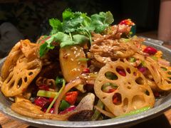 干锅蒜香小排骨-嘉禾·悦享餐厅(八方汇店)