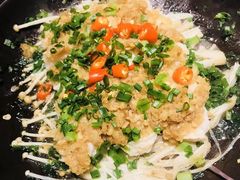 生焗蒜香虾仁-蜜桃餐厅·古运河畔(南下塘店)