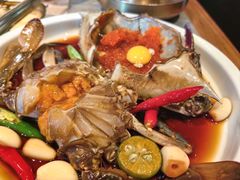 -草家酱蟹炭火烤肉店(珲春南路一店)