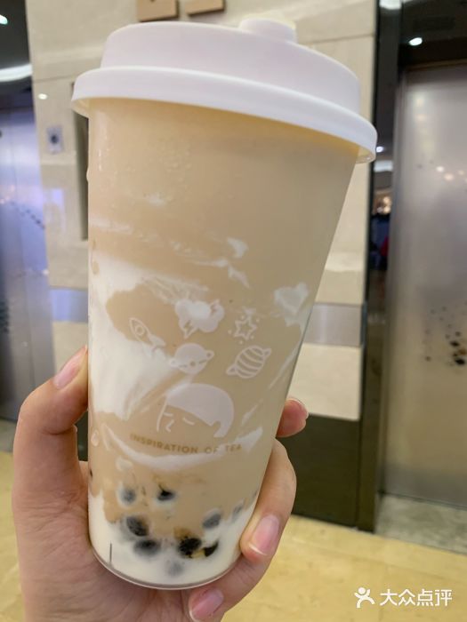 喜茶(汇悦城店)布蕾珍珠奶茶图片