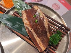 -草家酱蟹炭火烤肉店(珲春南路一店)
