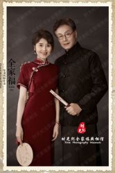 -时光纪亲子全家福照相馆(静安店母女写真父母纪念照)