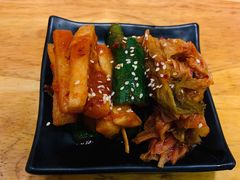 泡菜拼盘-大阪烧肉BAKA一代(十亩地店)