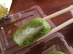 椰蓉大福抹茶味-町田寿司店(五常高级中学店)
