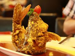 糖醋鲤鱼-鹊华居·地道鲁菜·海鲜·融合味(大明湖店)