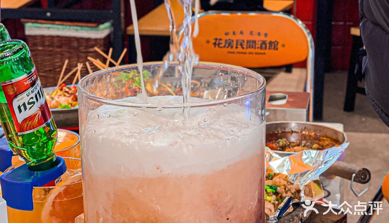 巴南区小酒馆🏮有地暖🔥穿着短袖吃江湖菜   