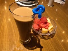 金茶王冠军冻奶茶-粤域茶餐厅