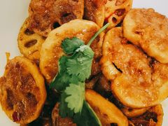 XO酱爆炒莲藕-清晖小苑•顺德地方菜(壹海城店)