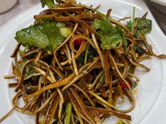 香椿苗拌黑豆腐丝-湘德楼(德胜门外大街店)