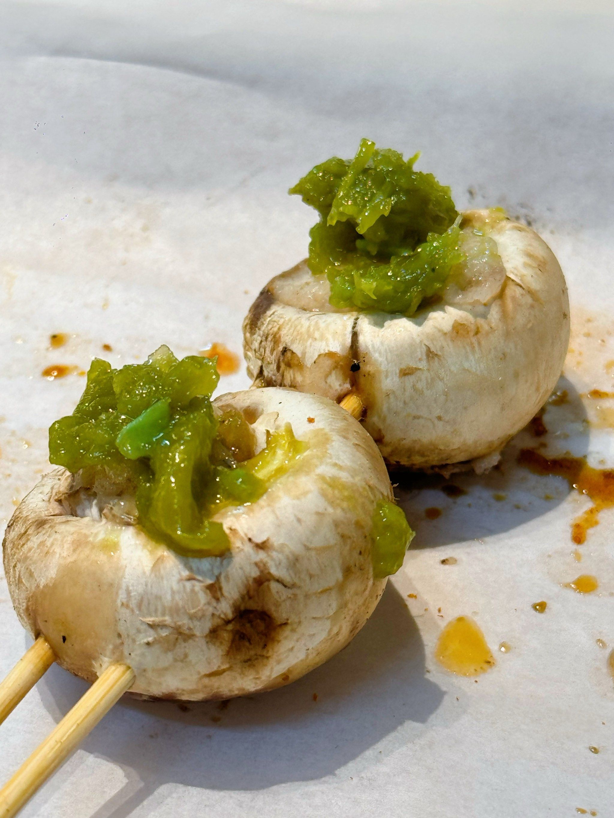 虾滑爱上烤蘑菇