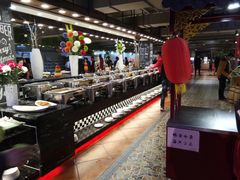 自助取餐区-豪食披萨烤肉自助(保定商场店)