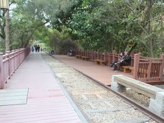 休息座位-铁路文化公园