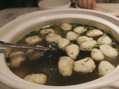 鱼丸汤-日丰园海肠水饺·老字号大连海鲜(和平广场店)