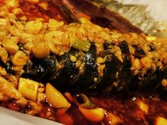 蒜香纸包江团烤鱼-红辣椒·川菜·火锅(张杨路店)