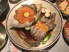 -草家酱蟹炭火烤肉店(珲春南路一店)