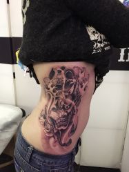 神话-蜉蝣刺青纹身定制