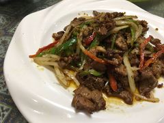 孜然炒烤肉-新疆红柳花餐厅(新洲店)