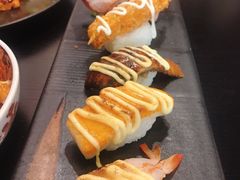 姜葱厚切三文鱼寿司-爆丼日式大排档(季华园店)