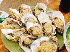 炭烧蒜蓉生蚝-贞姨美食·老字号海鲜大排档