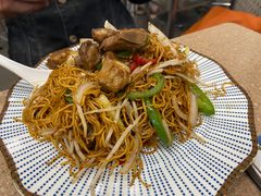 豉椒排骨炒面-喜莲咖啡