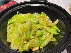 啫啫生菜煲-新斗记·新派老粤菜(海上世界店)