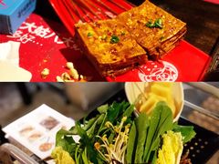 烤水豆腐-老表记广西宵夜螺蛳鸭脚煲(西大店)