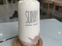 芋泥鲜牛乳-喵园·猫主题咖啡厅·撸猫·猫咖(国贸店)