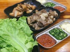 烤牛胸口肉-真利味·脊骨火锅·正宗韩国料理(韩乐坊店)