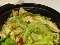 猪油渣炒牛心菜-眉州东坡(上海中心店)