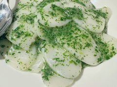 荠菜炒年糕-屋里厢上海菜馆