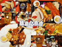 德式烤猪肘配酸菜土豆泥-申德勒加油站西餐厅(日坛路总店)