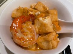 海胆酱蟹粉鲜虾烩豆腐-利苑酒家(华熙国际店)