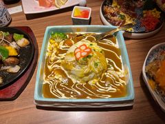 奶香咖喱蛋包饭-隐月· 㐂和食屋(芝罘万达公馆店)