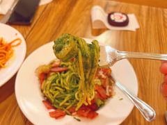 青酱虾仁意面-城市大道红炉披萨烘焙坊